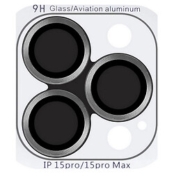 Защитное стекло камеры Apple iPhone 15 Pro / iPhone 15 Pro Max, Серый