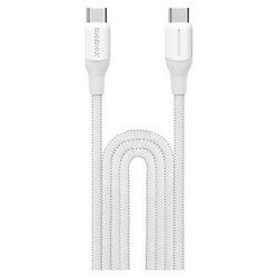 USB кабель Momax DC25W, Type-C, 2.0 м., Белый