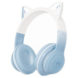 Bluetooth-гарнітура XO BE38 Cat, Стерео, Блакитний