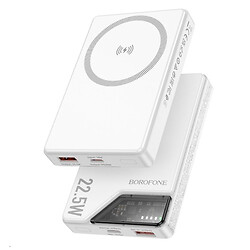 Портативная батарея (Power Bank) Borofone BJ49 Astute, 10000 mAh, Белый