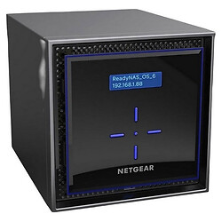 Cетевой дисковый массив Netgear RN42400-100NES, Черный