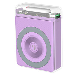 Портативна батарея (Power Bank) XO PR226 Mini, 10000 mAh, Фіолетовий