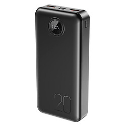 Портативна батарея (Power Bank) XO PR239, 20000 mAh, Чорний