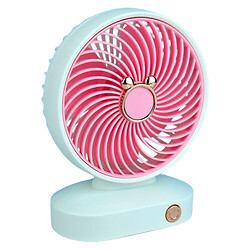 Портативный вентилятор ZB097, Розовый