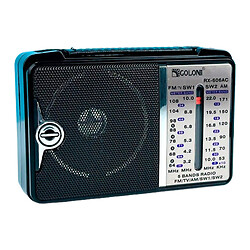Радіоприймач RX-606 AC, Чорний