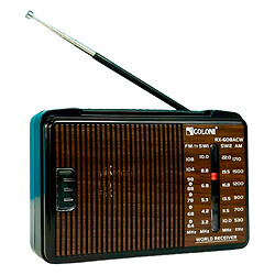 Радіоприймач RX-608 AC, Коричневий