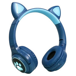 Bluetooth-гарнитура Cat Ear XY-231, Стерео, Синий