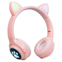 Bluetooth-гарнітура Cat Ear XY-231, Стерео, Рожевий