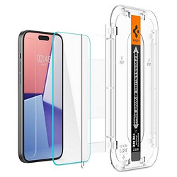 Захисне скло Apple iPhone 12 Pro Max, Spigen, Прозорий