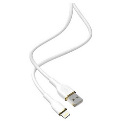 USB кабель iEnergy CA-88i Apple iPhone SE 2022 / iPhone 14 Pro Max / iPhone 14 Plus / iPhone 14 Pro / iPhone 14 / iPhone 13 Pro / iPhone 13 Mini / iPhone 13 / iPhone 13 Pro Max / iPhone 12 Mini / iPhone 12 Pro Max / iPhone 12 Pro, Lightning, 1.0 м., Білий