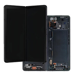Дисплей (экран) Samsung F936 Galaxy Fold 4 5G, Original (100%), С сенсорным стеклом, С рамкой, Черный