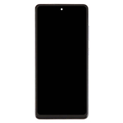 Дисплей (екран) Samsung A528 Galaxy A52s, Original (100%), З сенсорним склом, З рамкою, Білий