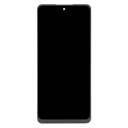 Дисплей (екран) Infinix Smart 8 Plus, High quality, З сенсорним склом, Без рамки, Чорний