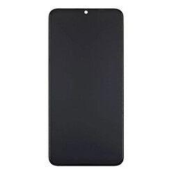 Дисплей (екран) OPPO A58 4G, High quality, З сенсорним склом, З рамкою, Чорний