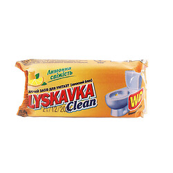 Засіб освіжаючий для унітазу Blyskavka Clean Лимонна свіжість 37 г