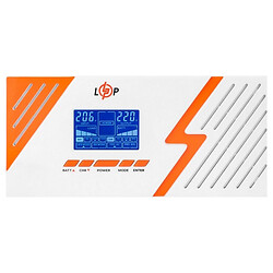 Безперебійний блок живлення LogicPower LPM-PSW-1500VA, Білий