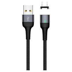 USB кабель Usams US-SJ326 Apple iPhone SE 2022 / iPhone 14 Pro Max / iPhone 14 Plus / iPhone 14 Pro / iPhone 14 / iPhone 12 Mini / iPhone 12 Pro Max / iPhone 12 Pro / iPhone 12 / iPhone SE 2020 / iPad PRO 9.7 2018, Lightning, 1.0 м., Коричневий