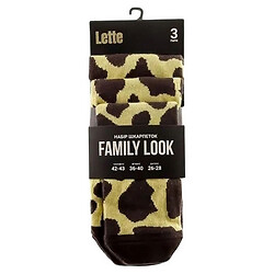 Набор носков Lette Family look 27, 23-25, 16-18