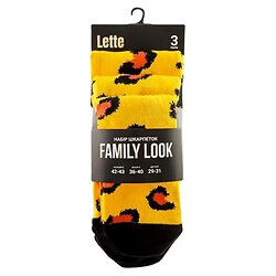Набор носков Lette Family look 27, 23-25, 18-20