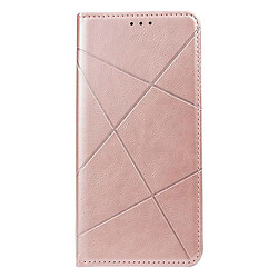 Чохол книжка) Samsung A346 Galaxy A34 5G, Business Leather, Рожевий