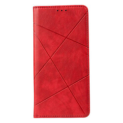 Чехол (книжка) Xiaomi Redmi 12, Business Leather, Красный