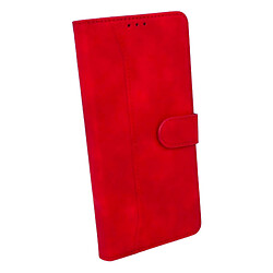 Чохол книжка) Xiaomi Redmi Note 12, Cover Stylish Slot Matte, Червоний