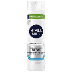 Гель для бритья чувствительной кожи Nivea Men восстанавливающий 200 мл.