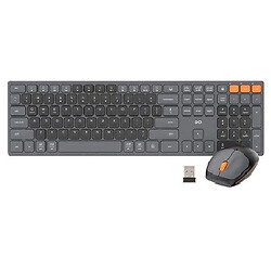 Клавиатура и мышь Fantech Go WK895, Серый