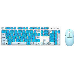 Клавиатура и мышь XO KB-05, Голубой