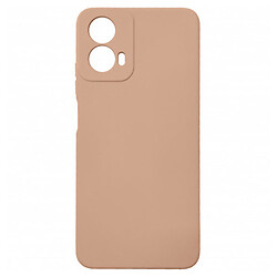 Чехол (накладка) Motorola Moto G34, Original Soft Case, Пудра, Бежевый
