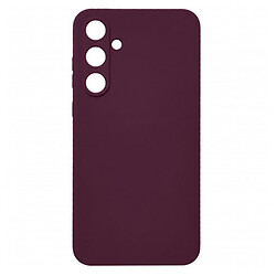 Чохол (накладка) Samsung A556 Galaxy A55 5G, Original Soft Case, Бордовий