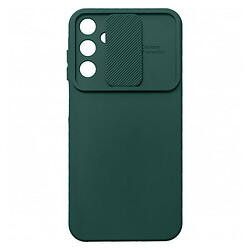 Чохол (накладка) Samsung A155 Galaxy A15, Soft TPU Armor CamShield, Dark Green, Зелений