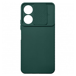 Чохол (накладка) Xiaomi Poco C65 / Redmi 13C, Soft TPU Armor CamShield, Dark Green, Зелений