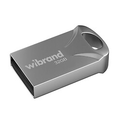 USB Flash Wibrand Hawk, 32 Гб., Срібний