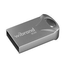 USB Flash Wibrand Hawk, 8 Гб., Срібний