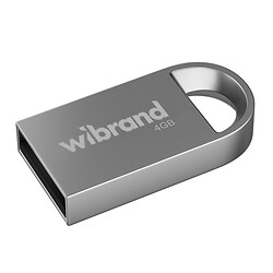 USB Flash Wibrand Lynx, 4 Гб., Серебряный
