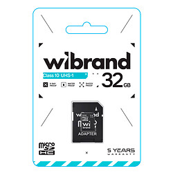 Карта пам'яті Wibrand microSDHC UHS-1, 32 Гб. - № 2