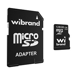 Карта пам'яті Wibrand microSDXC UHS-1 U3, 128 Гб.