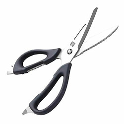Кухонні ножиці Xiaomi HU0291 HuoHou Multifunctional Magnetic Kitchen Scissors, Чорний