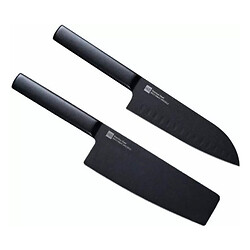 Набор кухонных ножей Xiaomi HU0015 HuoHou Heat Knife Set, Черный