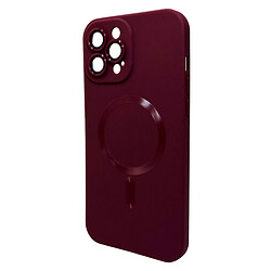 Чохол (накладка) Apple iPhone 13 Pro Max, Cosmic, Wine Red, MagSafe, Червоний