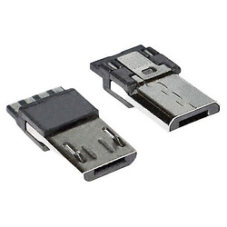 Штекер micro USB-07-A-MC