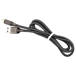 USB кабель Dengos Apple iPhone SE 2022 / iPhone 14 Pro Max / iPhone 14 Plus / iPhone 14 Pro / iPhone 14 / iPhone 13 Pro / iPhone 13 Mini / iPhone 13 / iPhone 13 Pro Max / iPhone 12 Mini / iPhone 12 Pro Max / iPhone 12 Pro, Lightning, 1.0 м., Чорний