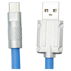 USB кабель Dengos, Type-C, 1.0 м., Синій