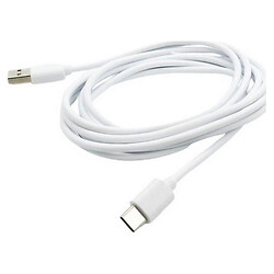 USB кабель Dengos, Type-C, 2.0 м., Білий