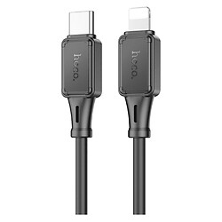 USB кабель Hoco X101 Assistant Apple iPhone SE 2022 / iPhone 14 Pro Max / iPhone 14 Plus / iPhone 14 Pro / iPhone 14 / iPhone 13 Pro / iPhone 13 Mini / iPhone 13 / iPhone 13 Pro Max / iPhone 12 Mini / iPhone 12 Pro Max, Lightning, 1.0 м., Черный