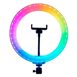 Кольцевая лампа RGB Crystal 3D-26, Прозрачный