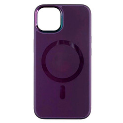Чохол (накладка) Apple iPhone 15 Pro Max, Foggy, MagSafe, Фіолетовий