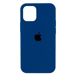 Чохол (накладка) Apple iPhone 12 / iPhone 12 Pro, Silicone Classic Case, Navy Blue, MagSafe, Синій