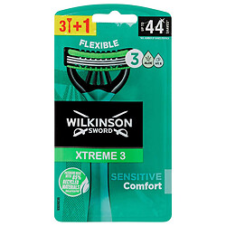Набір станків для гоління одноразових Wilkinson Sword Xtreme 3 Sensitive 3+1 шт/уп